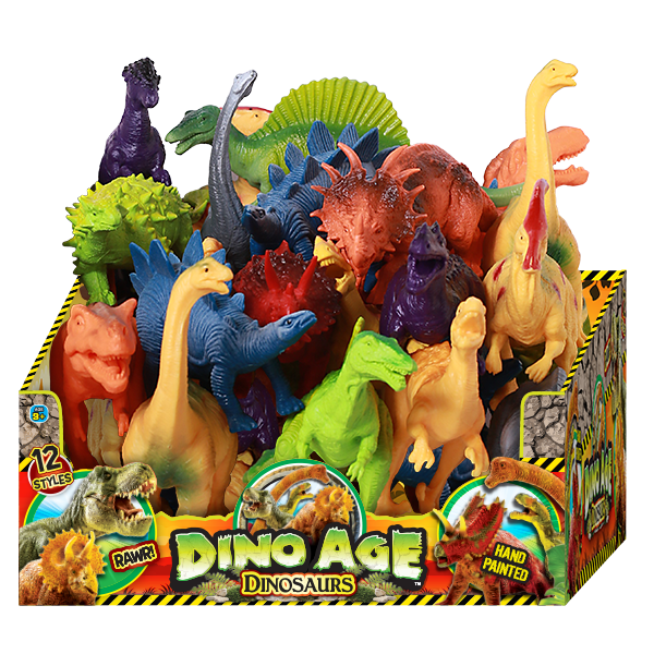 JA-RU Dino Age Dinosaurs 24/Display