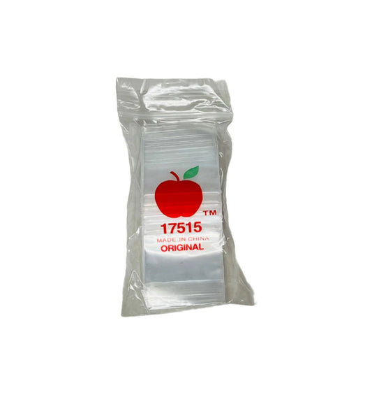 Mini Zip Lock Baggies 1.75" x 1.5" 10 Bundles Of 100 Bags Per Bundle