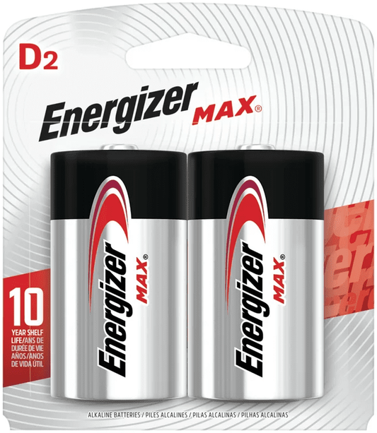 Energizer D 2-Pack