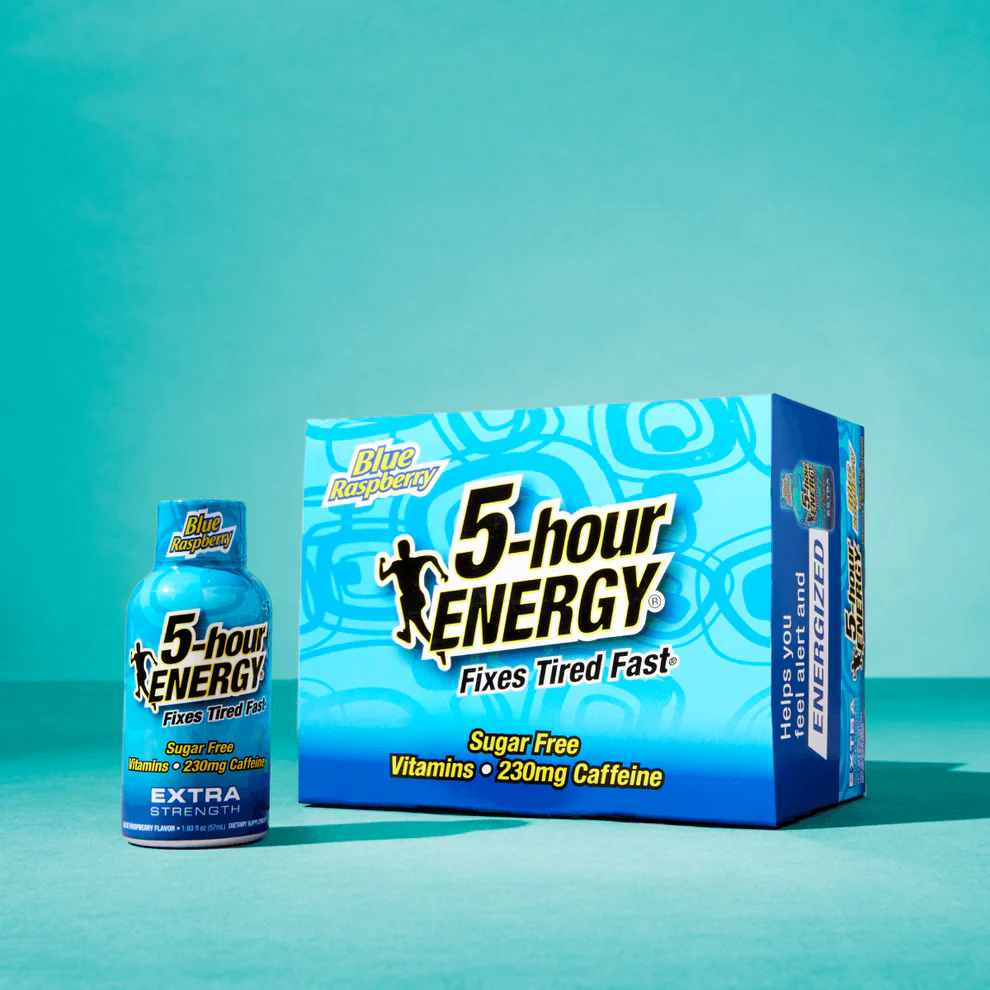 5-Hour Energy Extra Strength Blue Raspberry 12/box