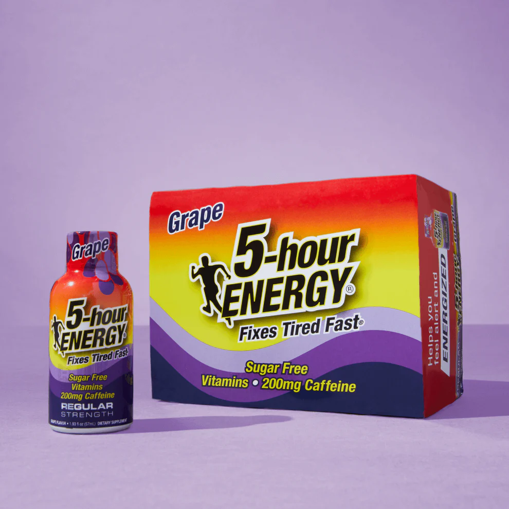 5-Hour Energy Regular Strength Grape 12/box