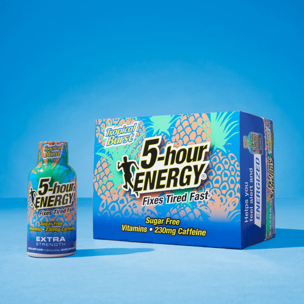 5-Hour Energy Extra Strength Tropical Burst 12/box