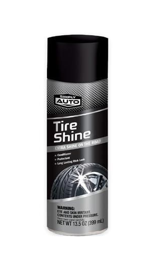 Auto Tire Shine Foam Spray 13.5oz 12/bx