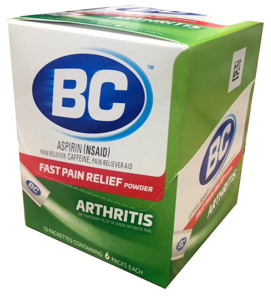 BC Arthritis 6pk 12bx