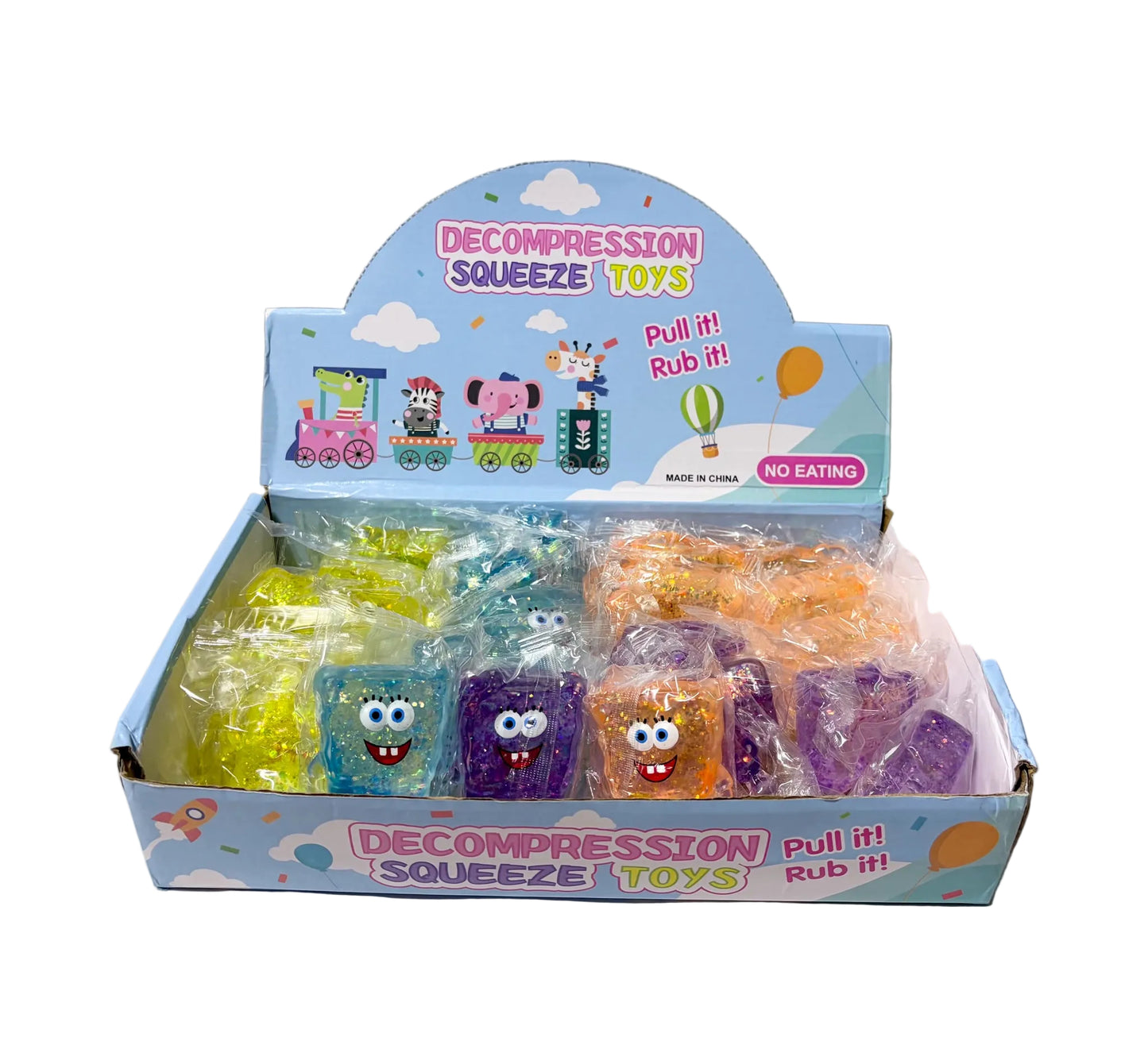 Squishy Character squeeze toy 24/bx