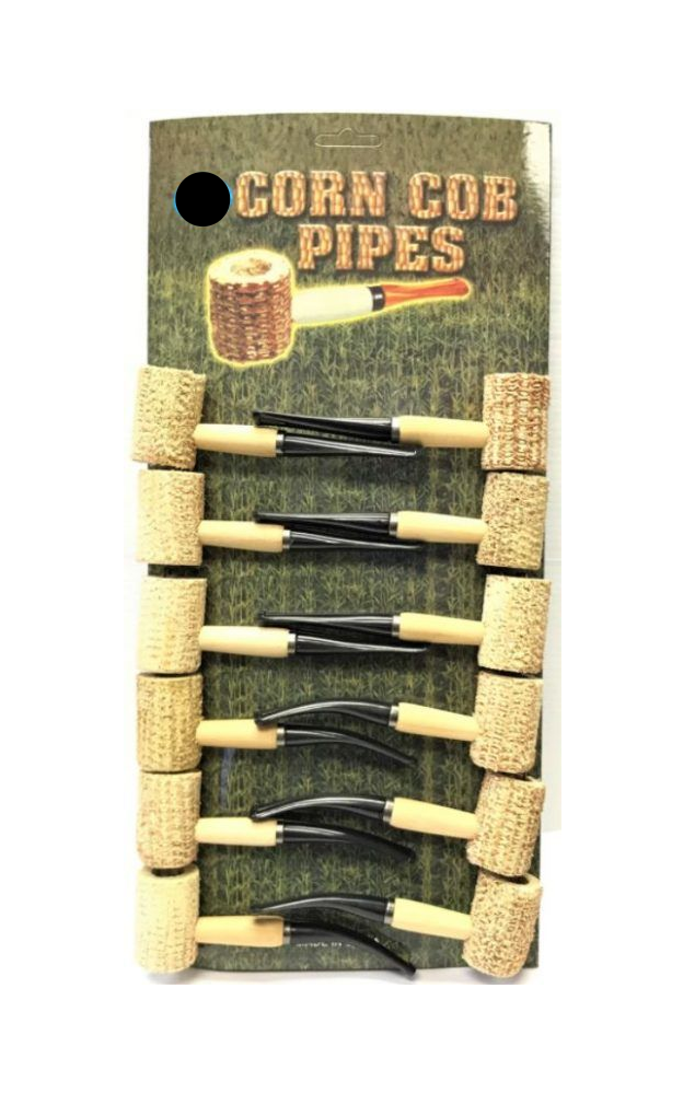 Corn Cob Pipes 12/card