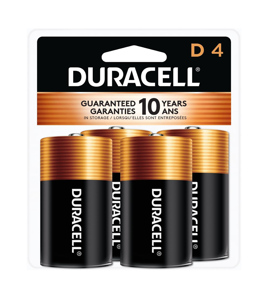 Duracell D 4-Pack
