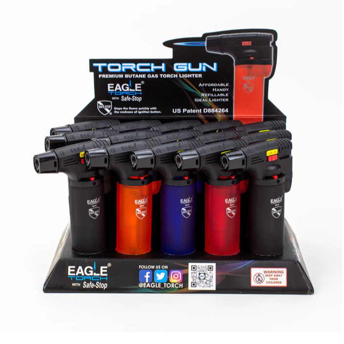 wholesale Eagle Gun Torch Lighters 15/Bx