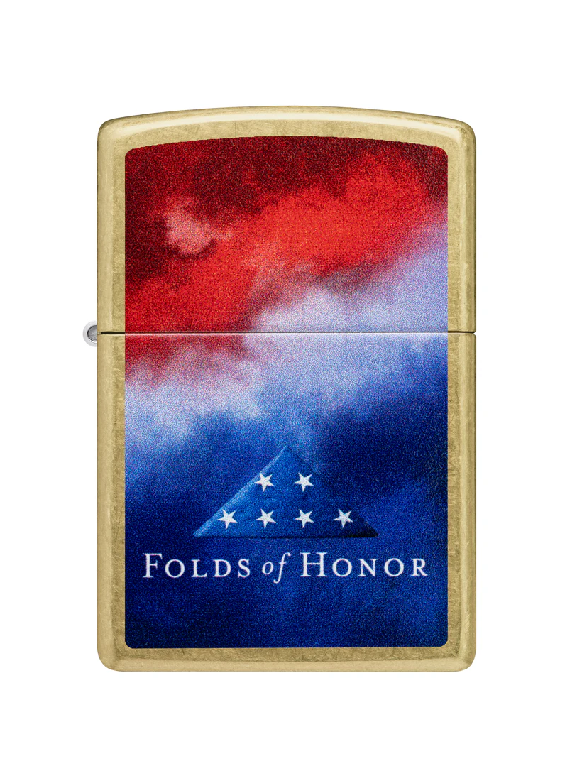 Zippo Folds of Honor Clouds Design #47095