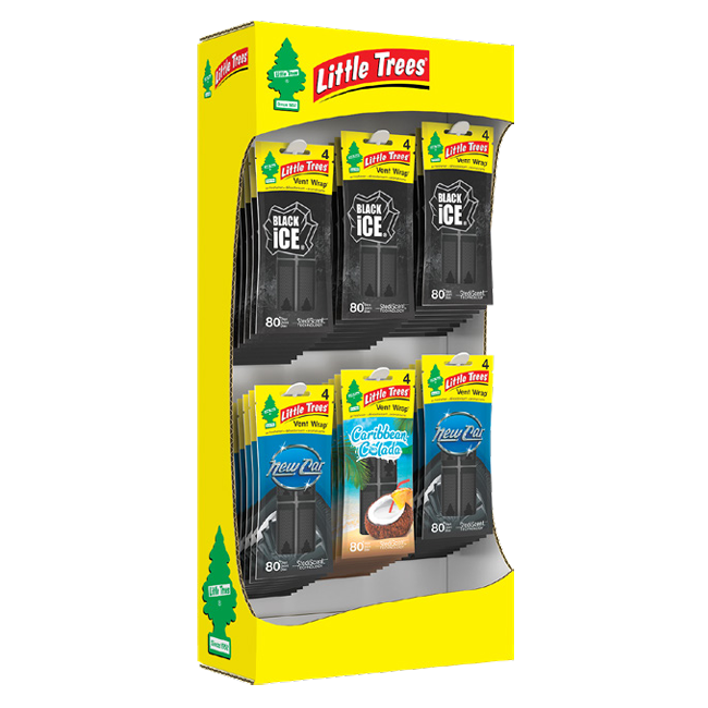 Little Tree Vent Wrap Assorted Display 48ct