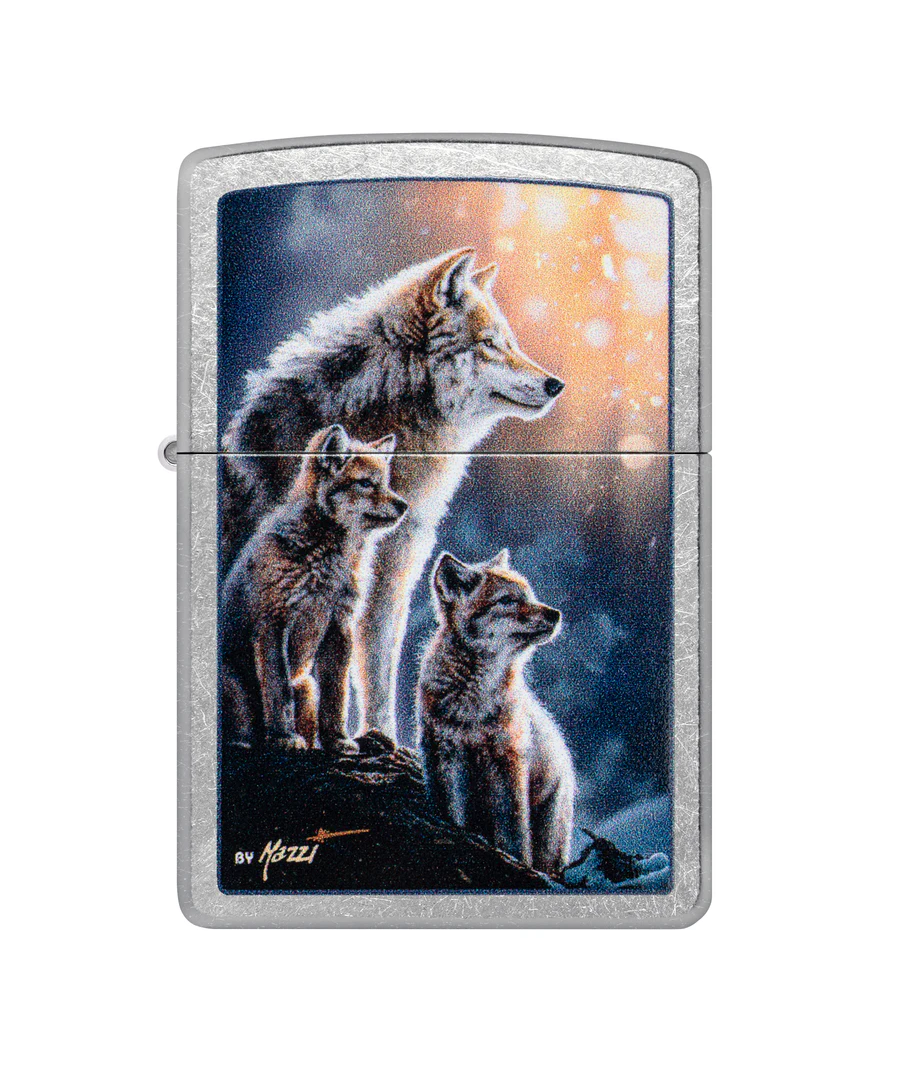 Zippo Mazzi® Wolf Pack Design #47106