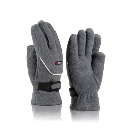 Men Fleece Strap Winter Gloves 12/bx