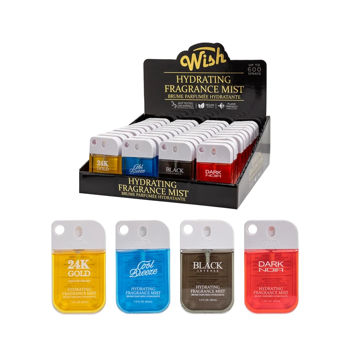 Men Hydrating Fragrance Mists 1.5oz 40/display