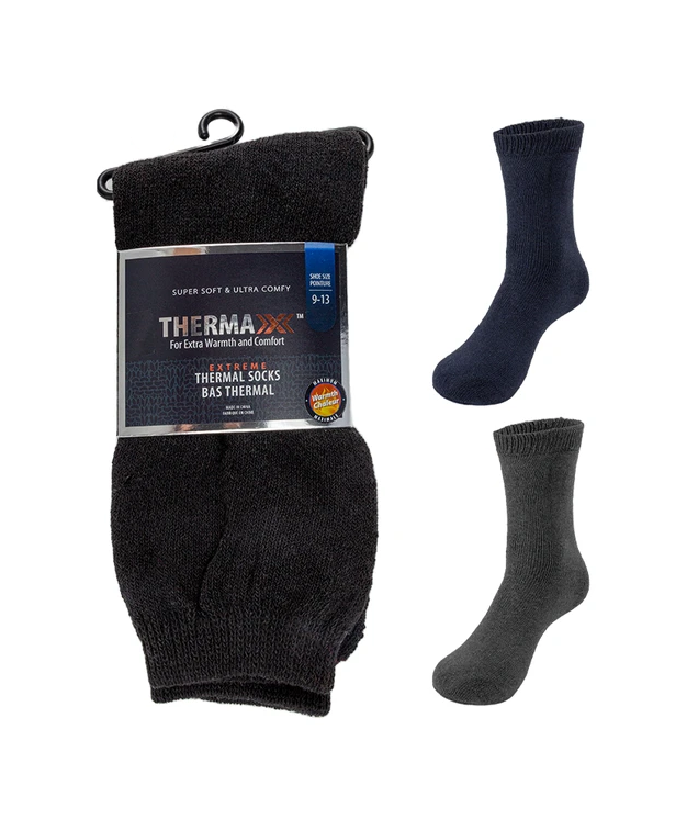 Men Thermal Work Socks 12/bx