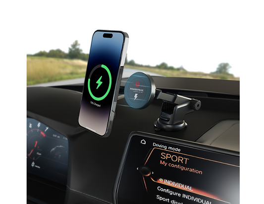 Pro Mount-Dash For Magsafe 15W Wireless Charging