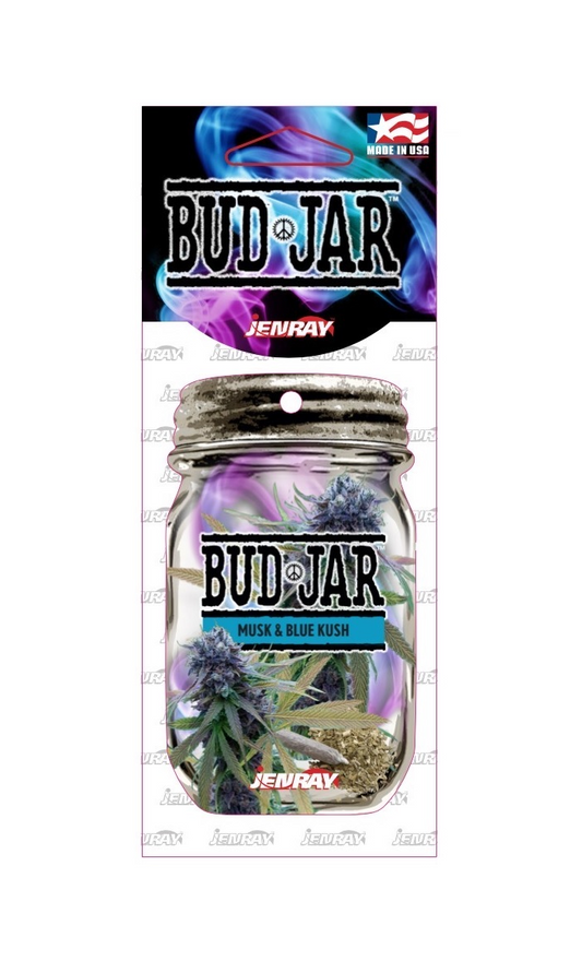 Marijuana Bud Jar Car Air Freshener 12/bx