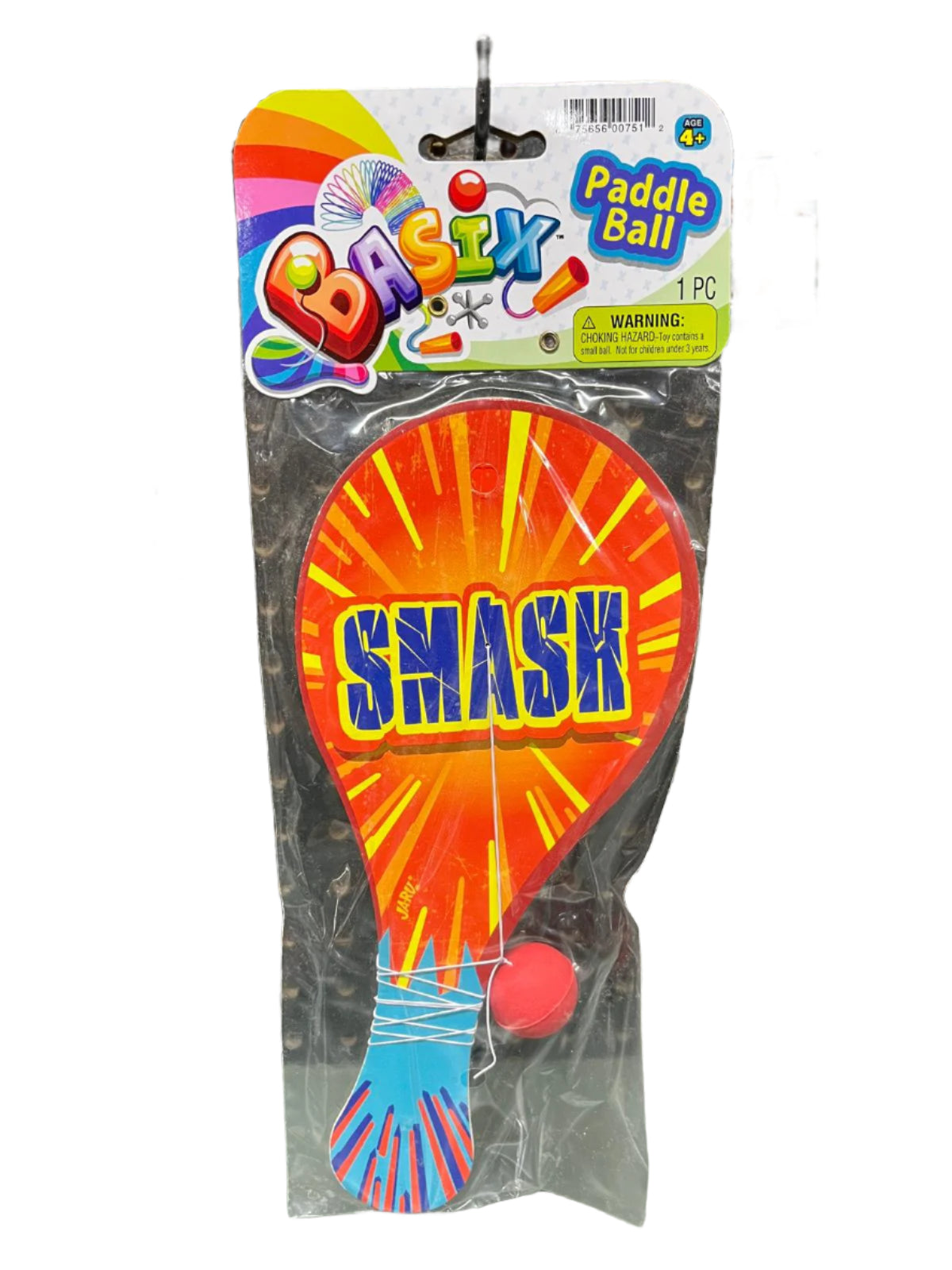 Paddle ball with 'Smash' branding in packaging