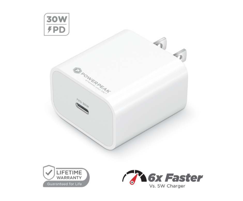 30W High Speed USB C Wall Charger