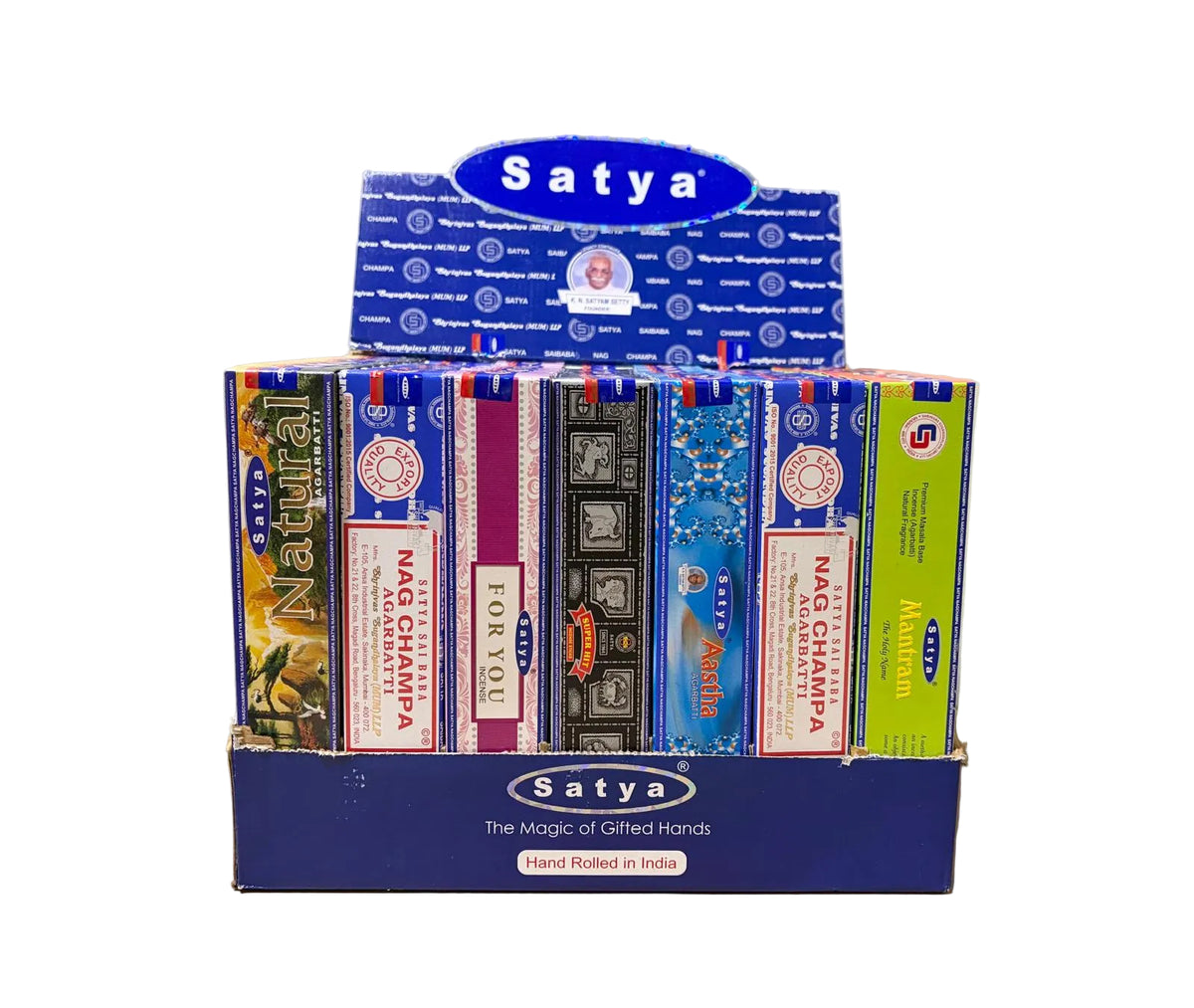 Satya Incense Display 15g 84/packs (Mix 2)