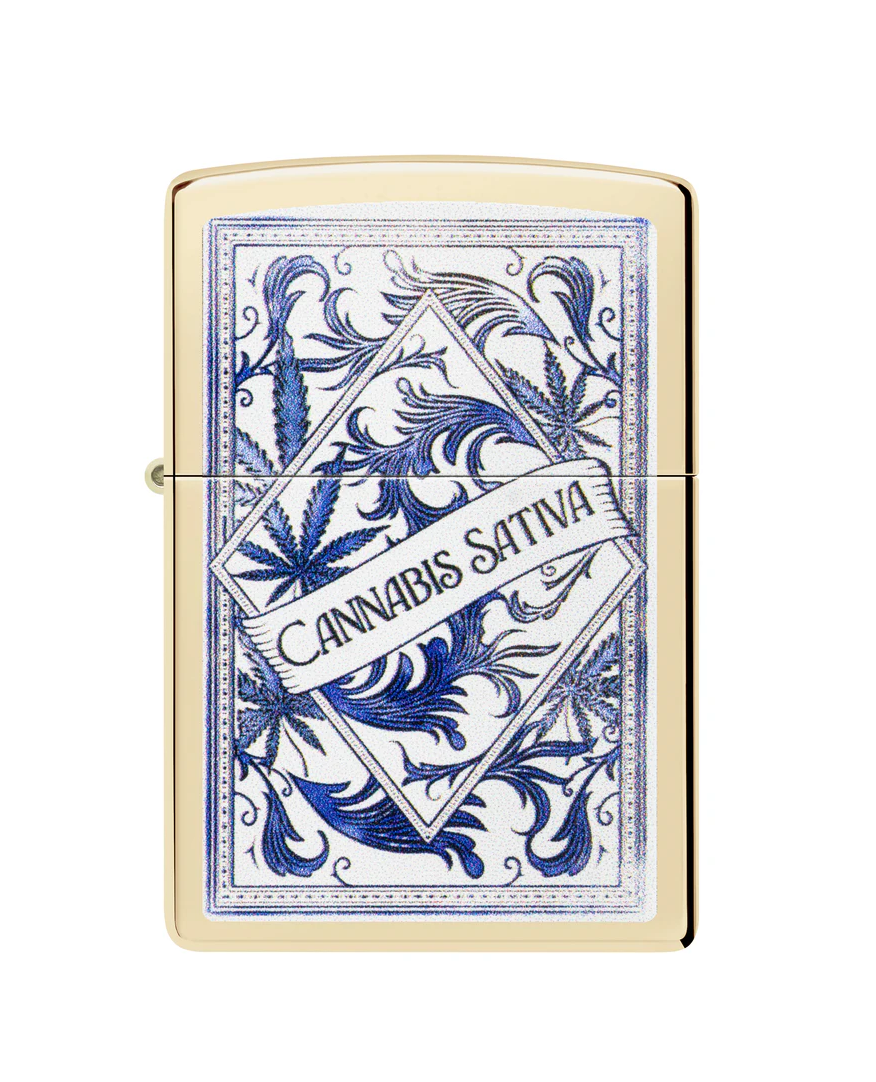 Zippo Sativa Serenity Design #47153