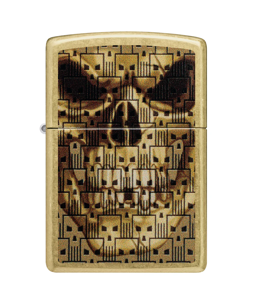 Zippo Skulls on Skulls Design #46937