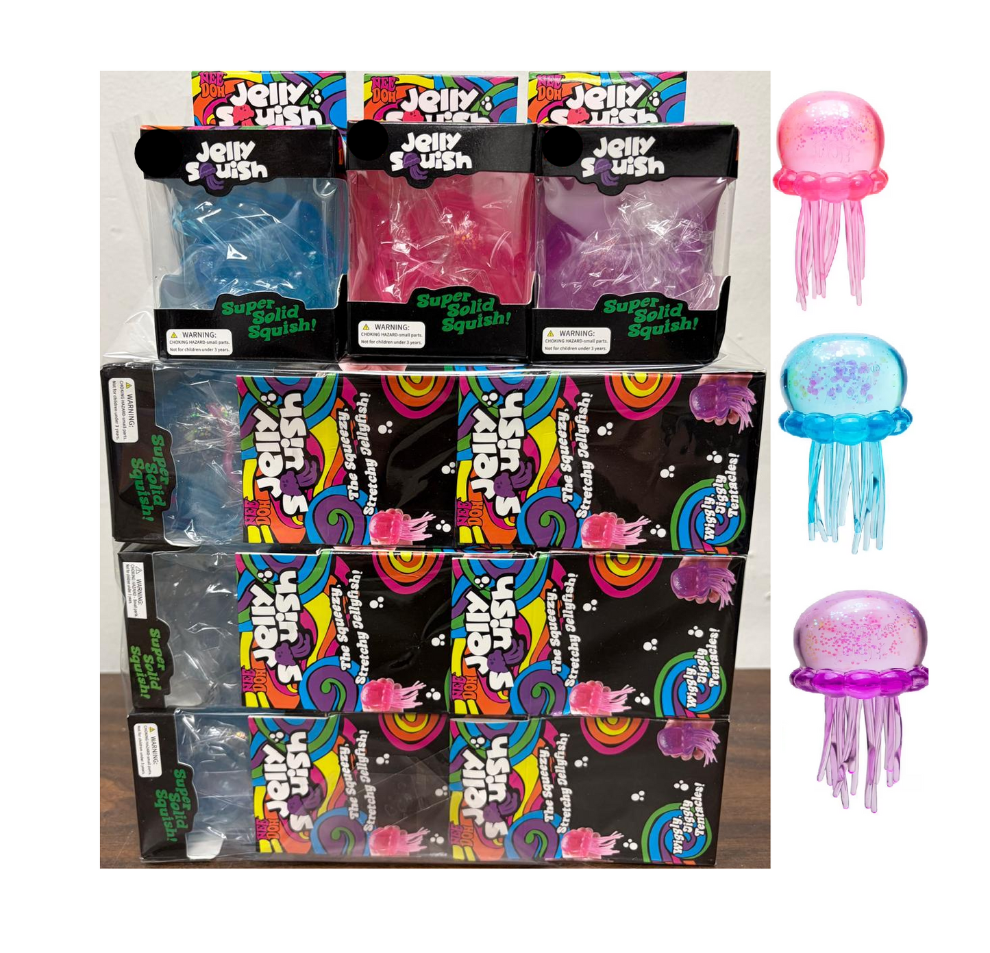 Squishy Jelly Fish 12/bx