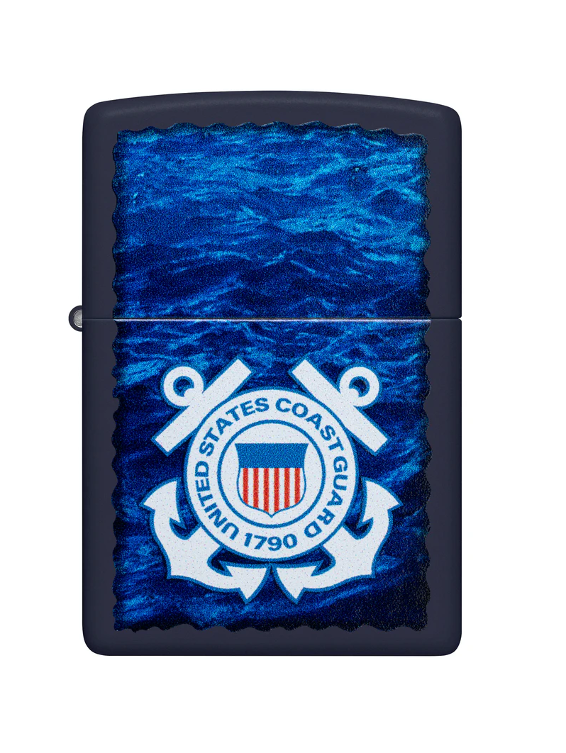 Zippo U.S. Coast Guard Waves Design #47093