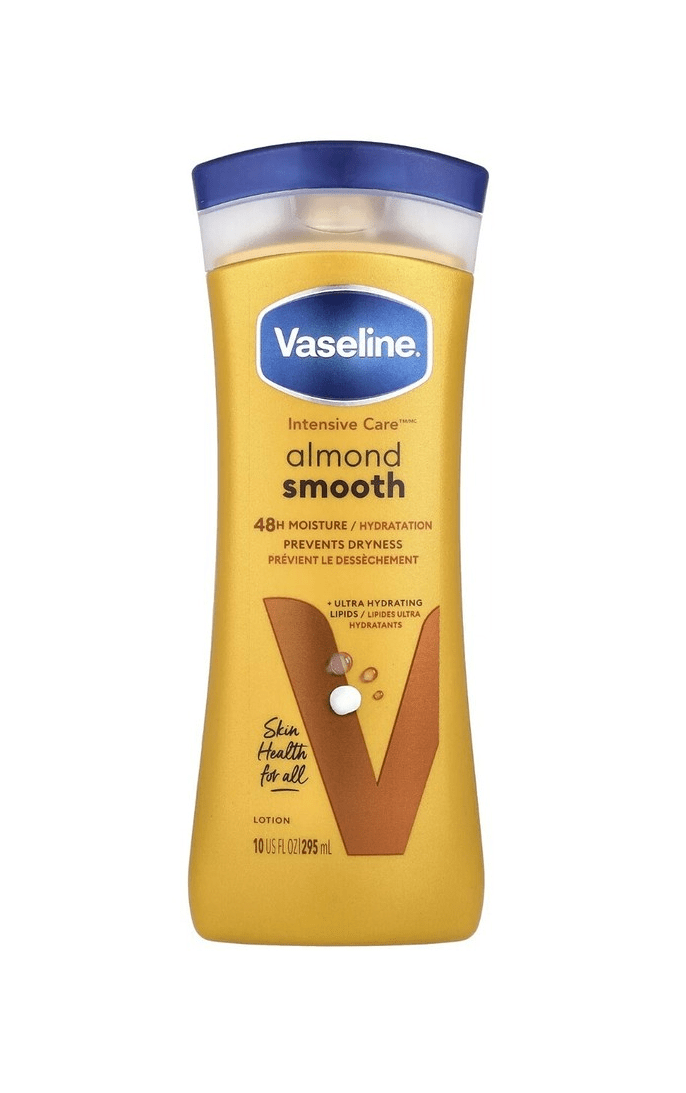 Vaseline Almond Smooth Lotion 10oz 6/bx