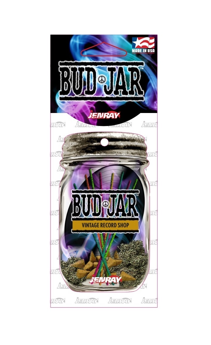 Marijuana Bud Jar Car Air Freshener 12/bx