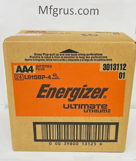 Energizer Lithium AA 4-Pack