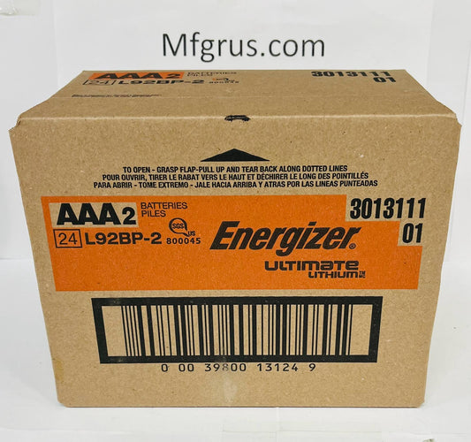 Energizer Lithium AAA 2-Pack