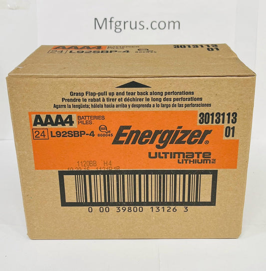 Energizer Lithium AAA 4-Pack