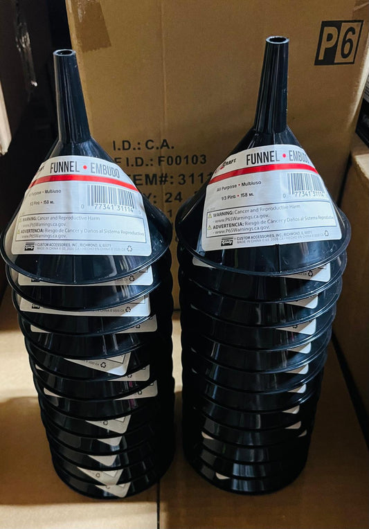 Funnel 1/3 Pint 5.3oz