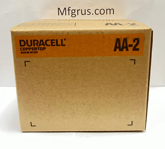 Duracell AA/2pk 6/Card (On Strip)