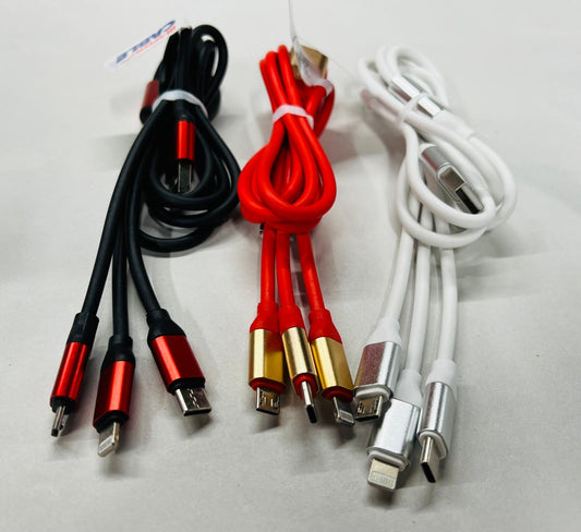 3 in 1 Charging Cable 24/jar