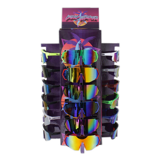 Wholesale King Striker Sunglasses Display 48ct