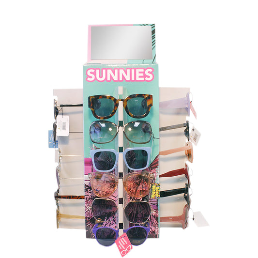 Wholesale Woman's Sunglasses 48ct Display