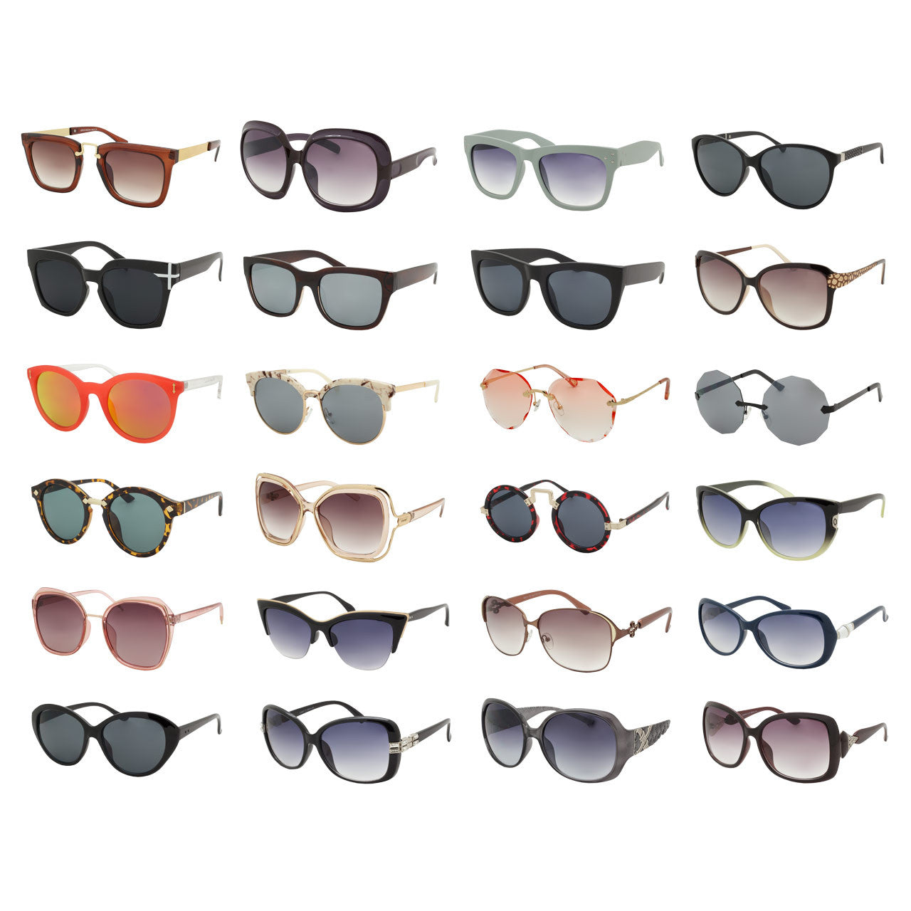 Wholesale Woman's Sunglasses 48ct Display