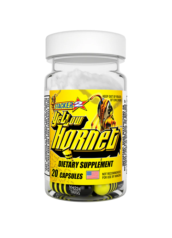 Yellow Hornet Extreme Energizer 20ct Bottles 12/bx