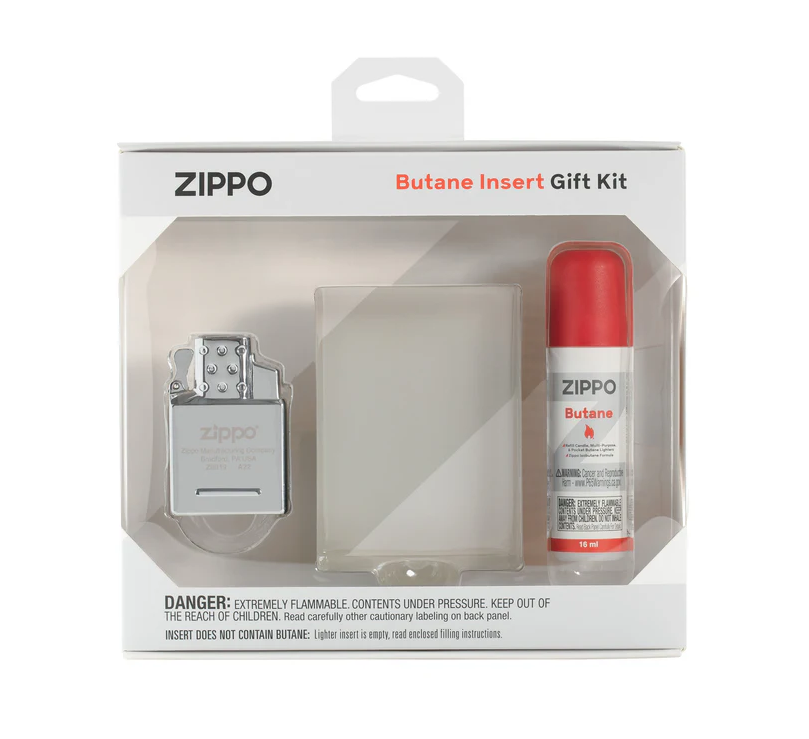 Zippo Butane Insert Gift Set #52RBDI