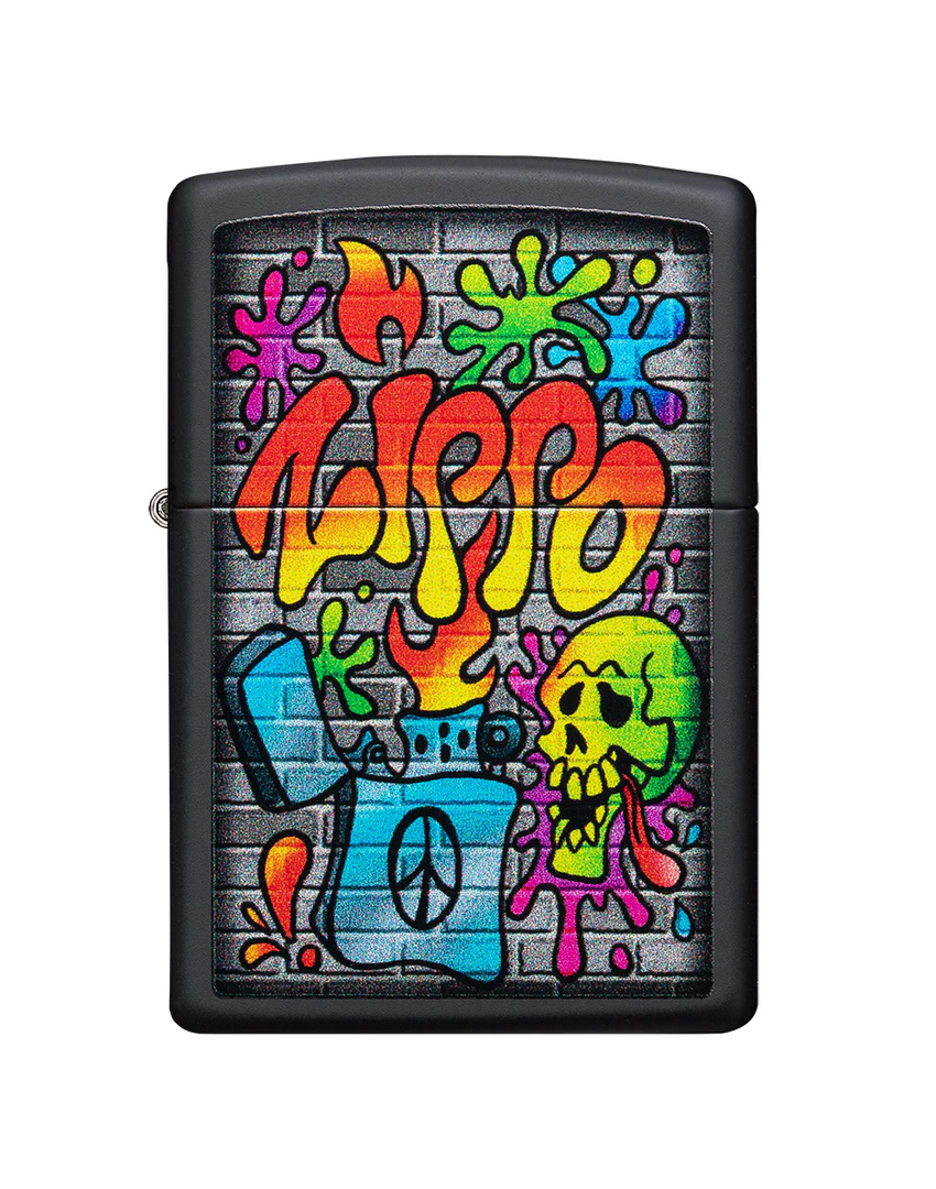 Zippo Street Art Design #49605