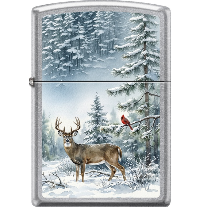 Zippo Winter Scene design