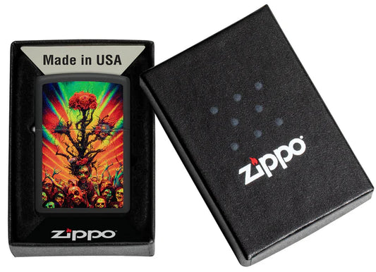 Zippo Abstract Zombie Design #48956