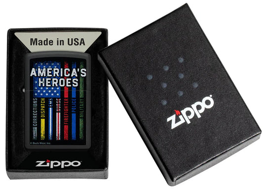 Zippo America's Heroes Design #48634