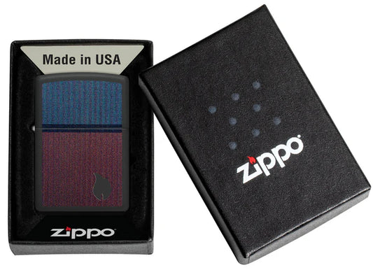 Zippo Color Block Flame Design #46476