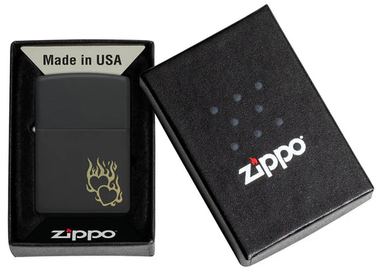 Zippo Fire Heart Design #46004