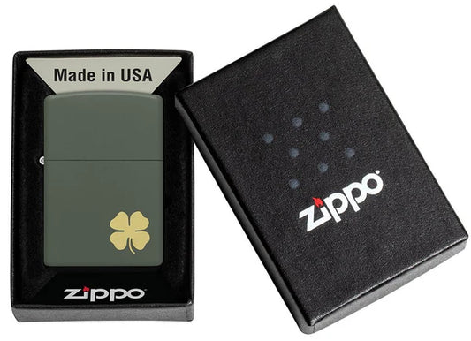 Zippo Four Leaf Clover #49796