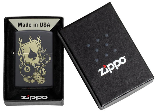 Zippo Gambling Design #49257
