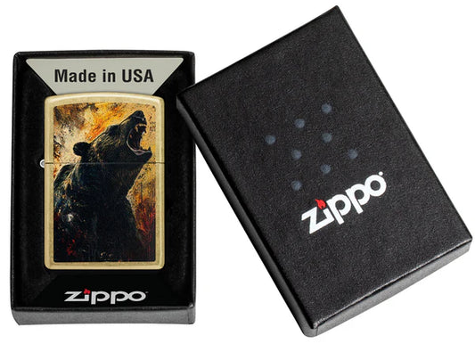 Zippo Grizzly Roar Design #46695