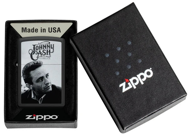 Zippo Johnny Cash Portrait Design #48990